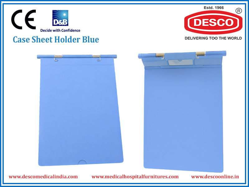 CASE SHEET HOLDER BLUE