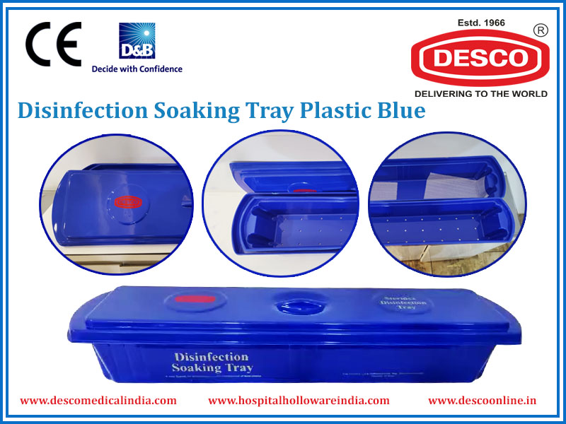 CIDEX TRAY PLASTIC BLUE