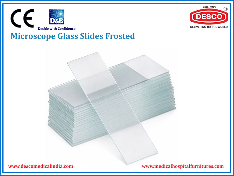 MICROSCOPE GLASS SLIDES FROSTED